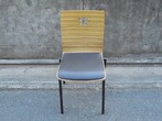 店舗用　椅子4脚セット W460×D500×H440(830)mm