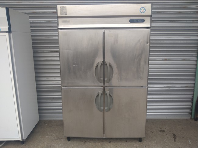 買取 おすすめ 中古厨房 業務用 フクシマ 福島工業 縦型 4面 冷凍冷蔵庫 ARD-122PMD 3相 200V 冷凍504L 冷蔵504L  厨房機器