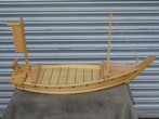 未使用品　木製　舟盛り器 3尺