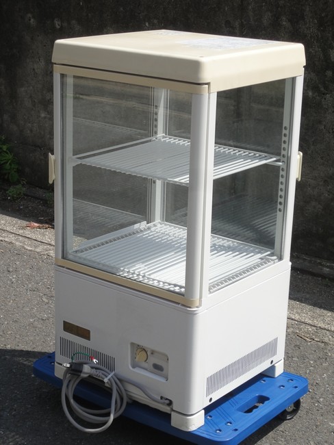 得値厨房19E1603Z '11サンヨー 温蔵冷蔵ショーケース SSR-560CHN 中古 1030×540×1785