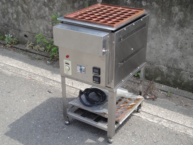 中古厨房機器 販売・買取の大阪厨房本舗/自動たこ焼き機 電気式48mm